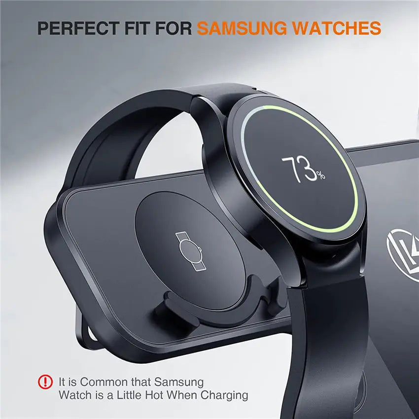 3-delige Samsung oplader | de 3-in-1 must-have oplader in de kleuren zwart en wit