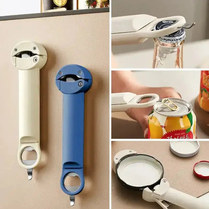 De Elegante All-in-One Opener | Stijlvol Gemak voor de Moderne Keuken, ook Ideaal voor Minder Krachtige Handen